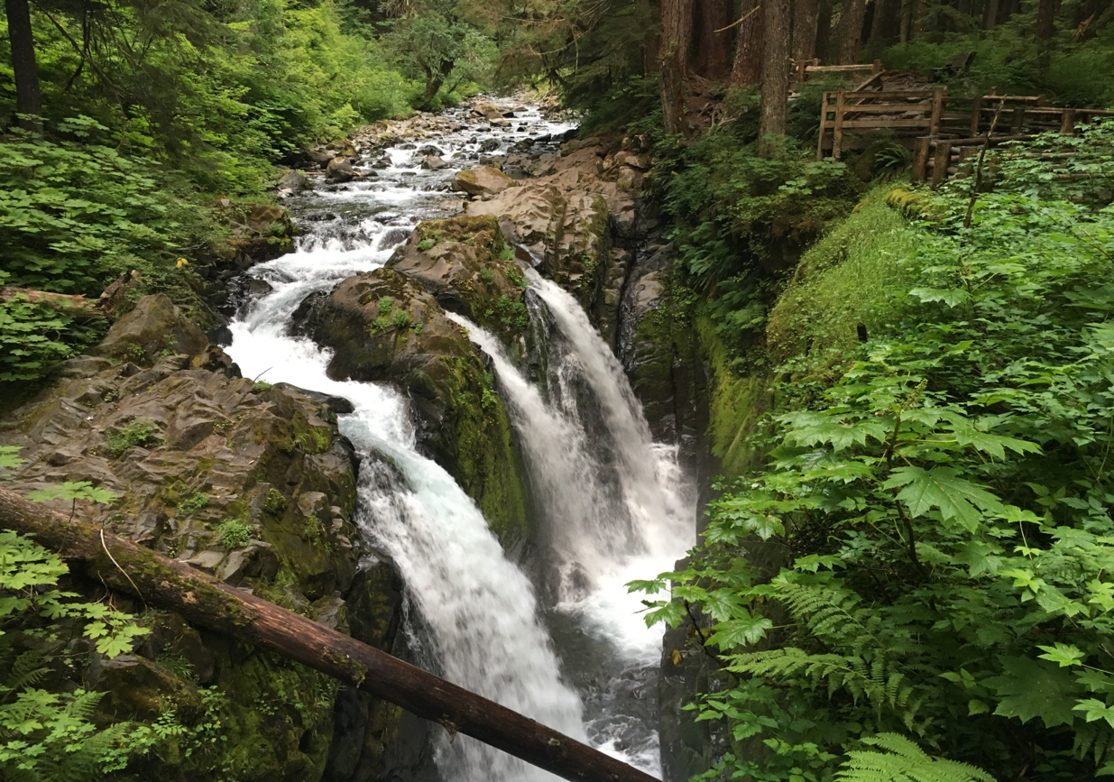 索达克 Sol Duc 瀑布